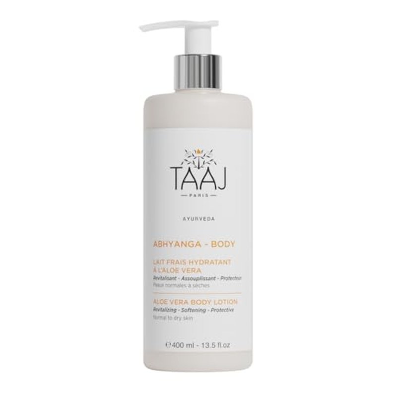| Refreshing Body Milk with Aloe Vera ? Soothes, Hydrates & Revitalizes | Regenerating, Softening & Protective Actives | Non-Greasy Finish |Ayurvedic Skincare | 97% natural & Vegan | 13.5 fl oz