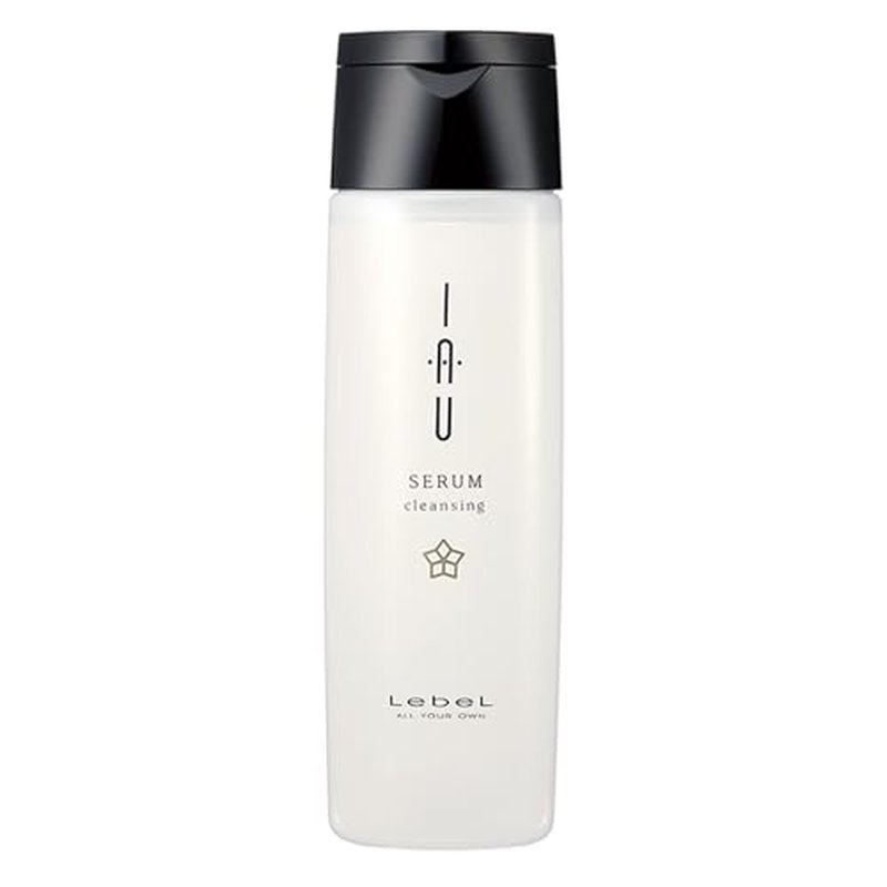 Lebel IAU Serum Cleansing Hair Shampoo 200ml & Lebel IAU Serum Cream 200ml Set (Green Tea Set)