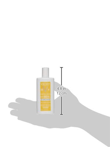 Vichy Capital Soleil Tinted Mineral Sunscreen SPF 60 - Lightweight, Water-Resistant Face Protection | Travel Size