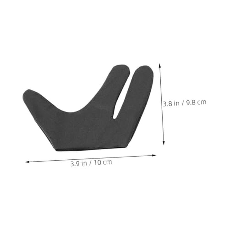 Heat Resistant Finger Gloves for Hair Styling 2-Piece Thick Thermal Gloves for Curling and Straightening for Salon Use