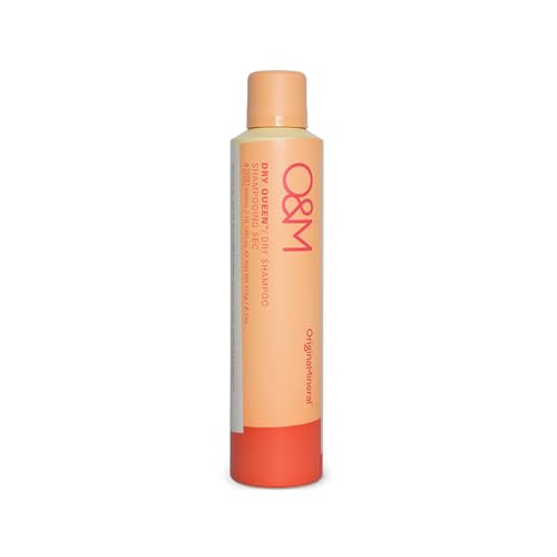 O&M Dry Queen Dry Shampoo, Vitamin C, Sulfate/Paraben/Silicone Free, Vegan, Cruelty-Free Beauty & Hair Care, Dry Shampoo for Women, Boost Volume & Waves, No Water, Safe for All Hair Colors, 300ml