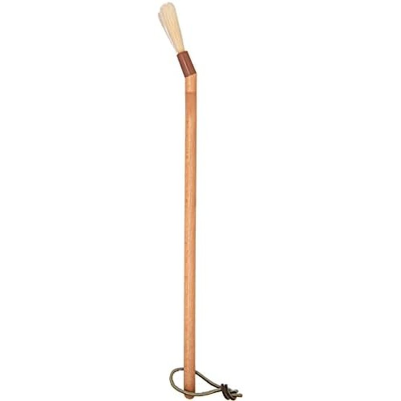 SPARTA 4037000 Boarhair Angled Pastry Brush, Basting Brush With Handle Hole, 2 Inches, Brown, (Pack of 12)