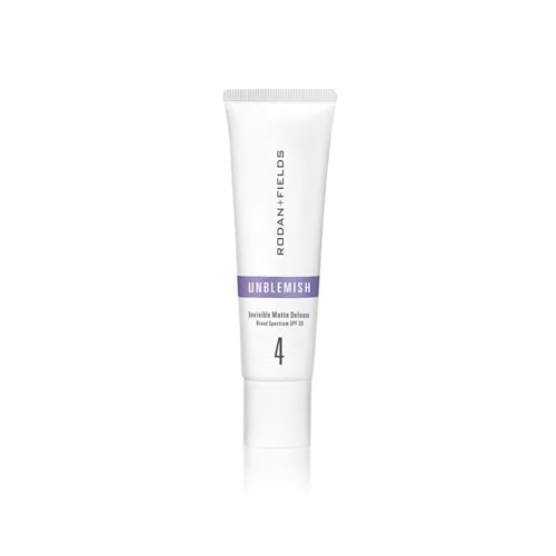 Rodan + Fields UNBLEMISH Invisible Matte Defense Broad Spectrum SPF 30 | Skincare Moisturizer | UV Skin Protection | Sunscreen Face and Neck Cream