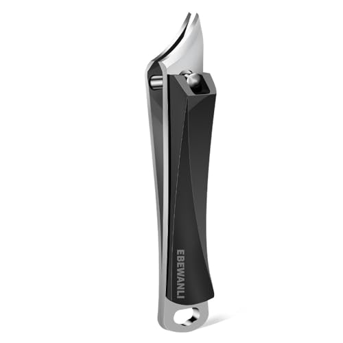 Ingrown Nail Clippers, Slanted Curved Blade Toe Nail Clippers for Ingrown Toenails & Fingernail, Stainless Steel Toenail Clippers Cutter, Angled Nail Clippers for Seniors, Men, Women