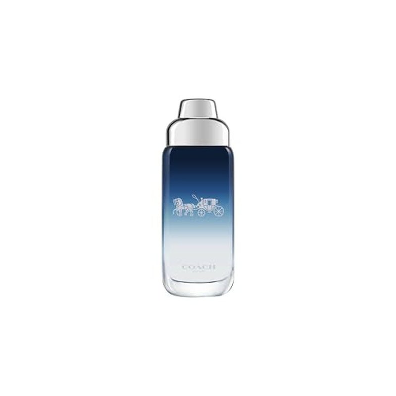 Coach Blue Eau de Toilette - Men's Fragrance - Fougere Watery - With notes of Lime Oil, Ozone Accord & Amber