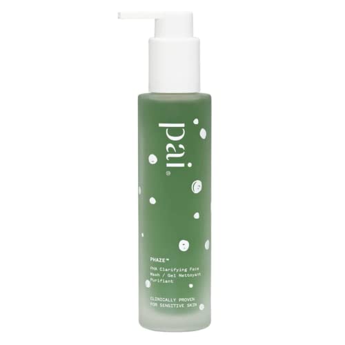 PAI SKINCARE London | PHAZE PHA Clarifying Face Wash, Blemish & Blackhead Control, Sulphate Free, Clinically Proven for Sensitive Skin, 100ml