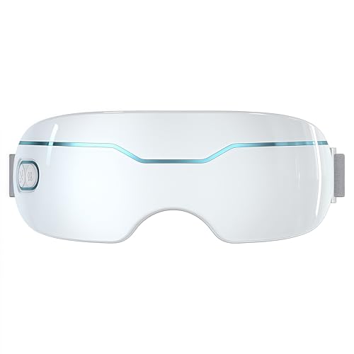 Eye Steamer for Dry Eye, Steam Therapy Mask 2 Levels, Adjustable Steam Eye Massager with Heat, Smart Hot & Cold Nano Mist Eye Moisturizing, Gifts for Women Men Mom Dad