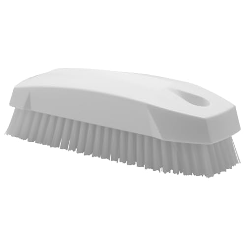 Vikan 64405 Brush,Nail,Stiff,PP/PBT,White