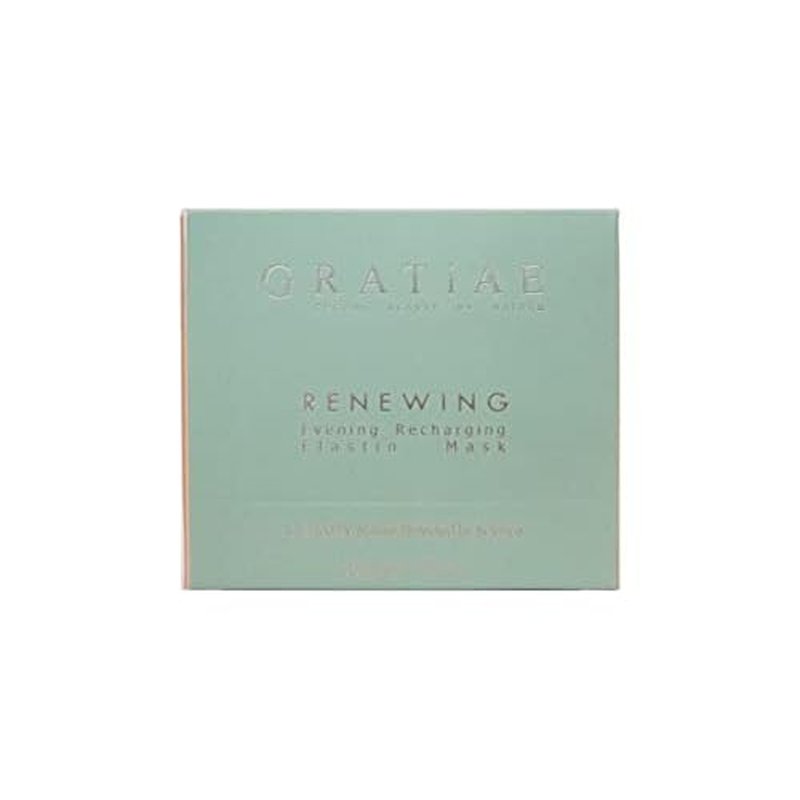 Gratiae Organic Beauty By Nature Renewing Evening Recharging Elastin Mask by Gratiae Organic Beauty By Nature 1.7 Fl oz