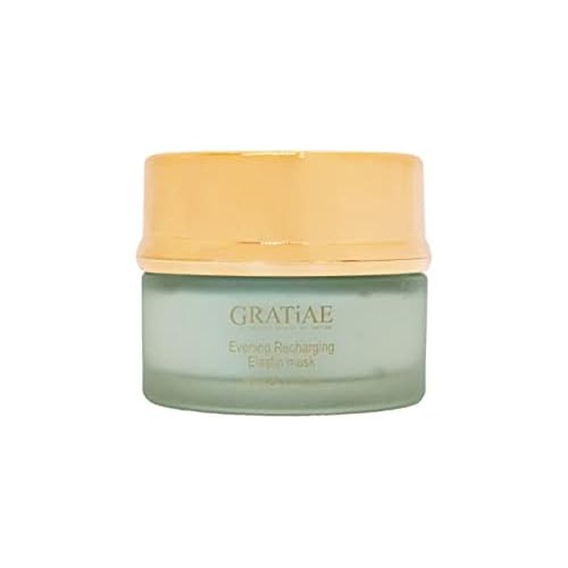 Gratiae Organic Beauty By Nature Renewing Evening Recharging Elastin Mask by Gratiae Organic Beauty By Nature 1.7 Fl oz