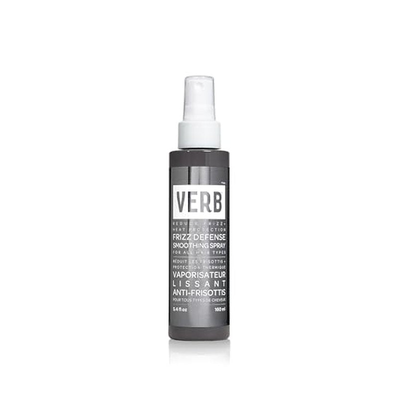 VERB Frizz Defense Smoothing Spray ? Anti-Frizz Shield + Heat Protection for Sleek Blowouts ? No Parabens, Gluten, or Harmful Sulfates ? All Hair Types