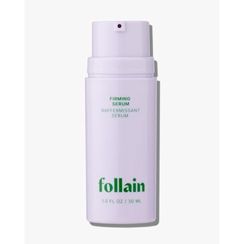 Follain Anti-Aging Firming Serum for All Skin Types | 1% Bakuchiol, Niacinamide, 2% Peptide Complex - Clean Beauty, Retinol-Alternative, Reduce Wrinkles + Smooth Fine Lines - Vegan & Cruelty-Free
