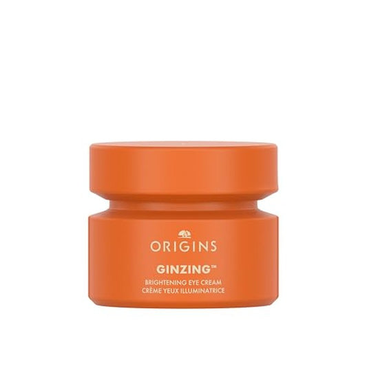 Origins GinZing Brightening Eye Cream with Vitamin C & Niacinamide| Visibly Reduces Dark Circles, 0.5 Fl Oz