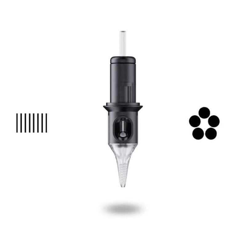 Cheyenne Tattoo Cartridges - 0.30mm Liner Capillary Needles for Precision | 20 Pack