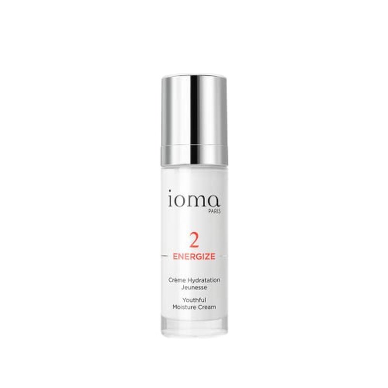 IOMA Paris - ENERGIZE Youthful Moisture Cream - Anti-Aging Protective Skin Firming Face Cream, Fights First Signs of Wrinkles, Day and Night Face Moisturizer, (30 ml)
