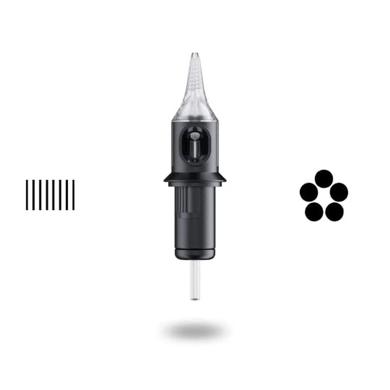 Cheyenne Tattoo Cartridges - 0.30mm Liner Capillary Needles for Precision | 20 Pack