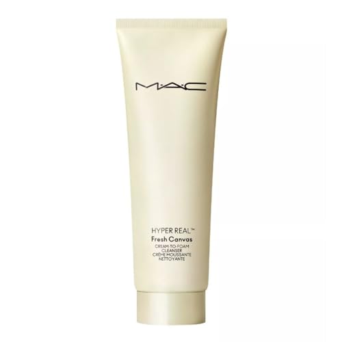 MAC Cosmetics Hyper Real Fresh Canvas Cream-To-Foam Cleanser - 4.2 fl oz / 125 mL