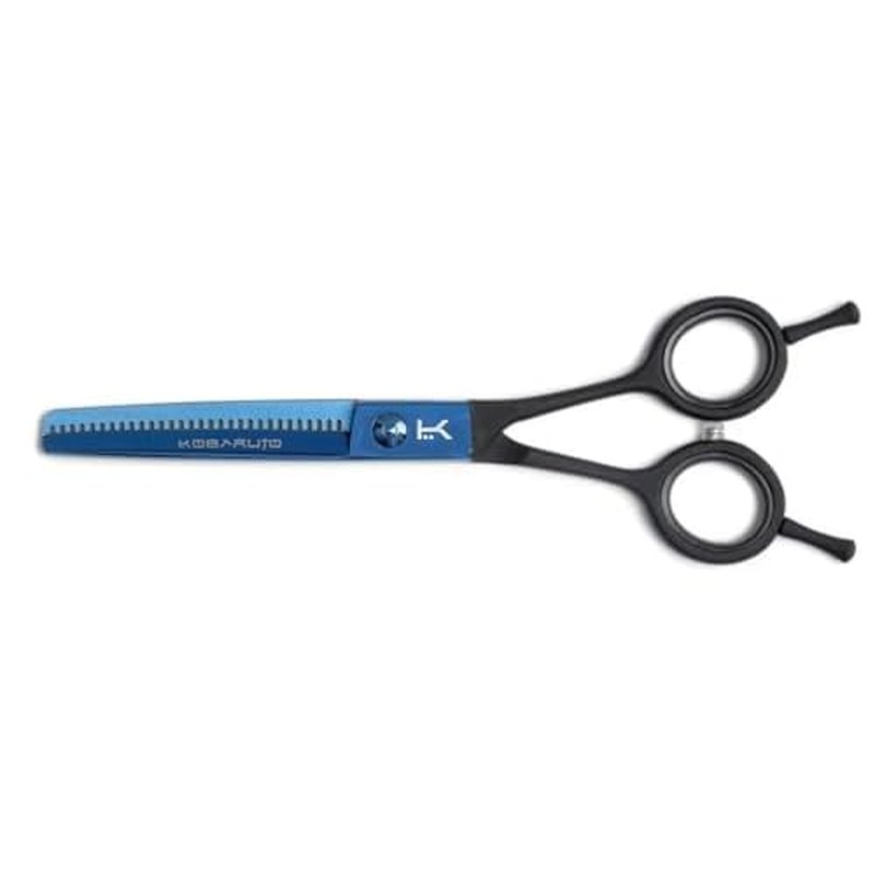 VERY SHARP Blue Cobalt 6 inch Thinning Scissors Shears 30 teeth with 35% Cut Ratio