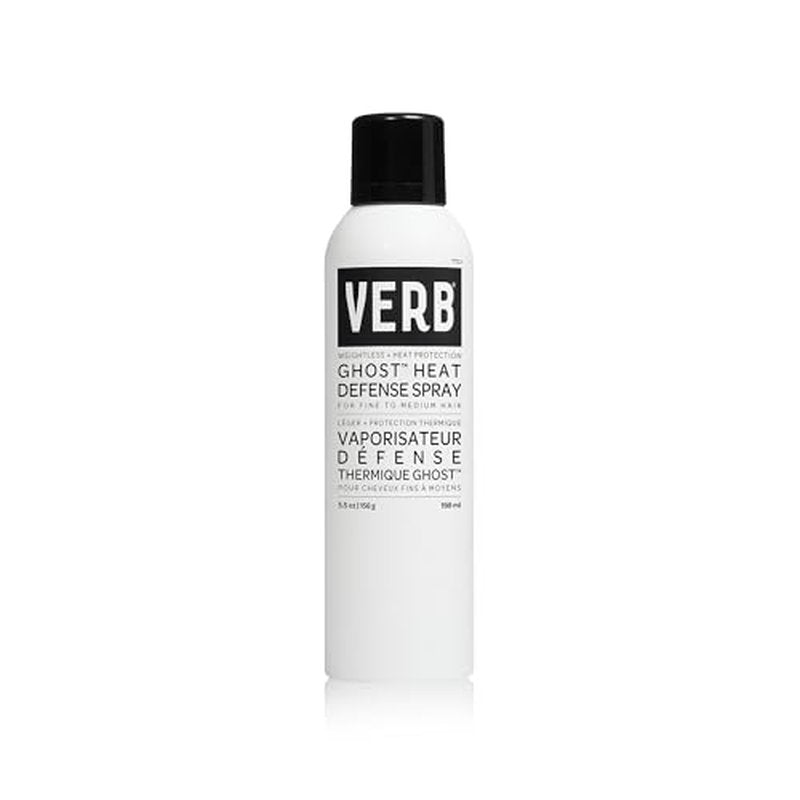 VERB Ghost Heat Defense Spray - Weightless Heat Protection + Shine - for Fine to Medium Hair - Vegan, Free of Harmful Sulfates