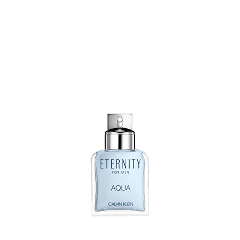 Calvin Klein Eternity Aqua Eau De Toilette ? Woody Men's Cologne ? With Notes of Cucumber, Sage, & Sandalwood ? Long Lasting Fragrance