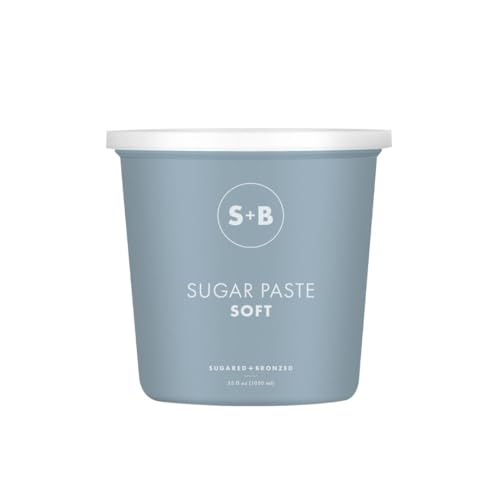 SUGARED + BRONZED Sugar Paste All-Natural Full Body Hair Removal. Better than waxing! (SOFT) 35 fl. oz.