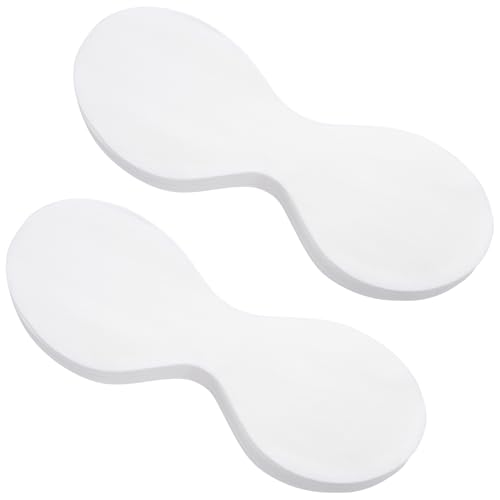 200 Sheets Disposable Eye Masks Non Woven, Cotton Paper Facial Eye Covers DIY Clear Spa Cosmetic Paper Sheets for Skincare Wrap Moisture Retention