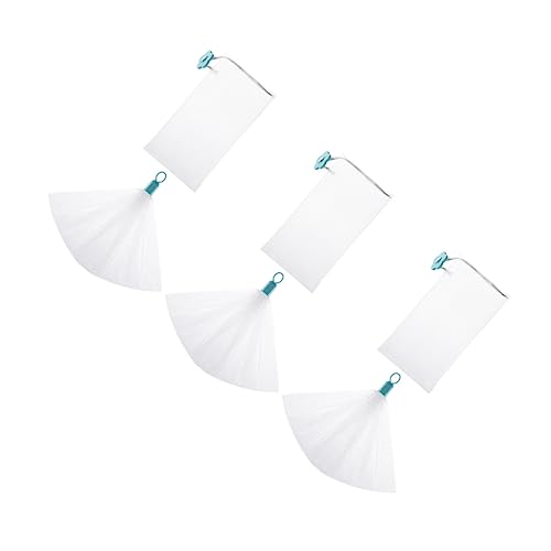 DECHOUS 6Pcs Soap Enhancing Net Pouch Holder for Exfoliating Lathering for Handmade Bath Soaps Wall Mounted Design for Drying Skin Friendly Texture for Daily Skincare