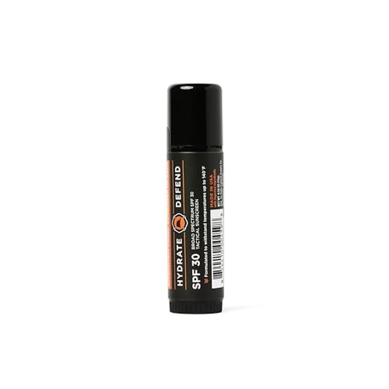 Duke Cannon Cannon Lip Balm 140¡Æ & Tactical Lip Protectant Bundle - SPF 30 & SPF 15, Blood Orange Mint & Fresh Mint Flavors, 4-Pack (2 Pack Each Flavor)