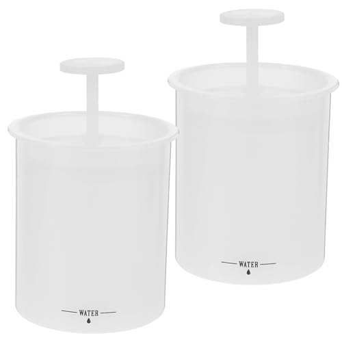 Baluue 2pcs Facial Foam Maker Cups Portable Cleansing Tool for Home Travel Produces Rich Foam for Skincare Efficient Face Wash Foamer Output