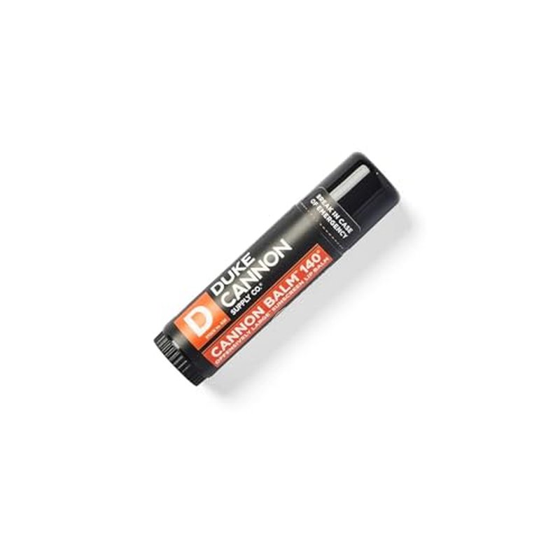 Duke Cannon Balm 140¡Æ Tactical Lip Protectant 15 Pack - Blood Orange Mint Flavored Lip Balm for Men with SPF 30, Large Size, Premium Ingredients, 0.56oz Each