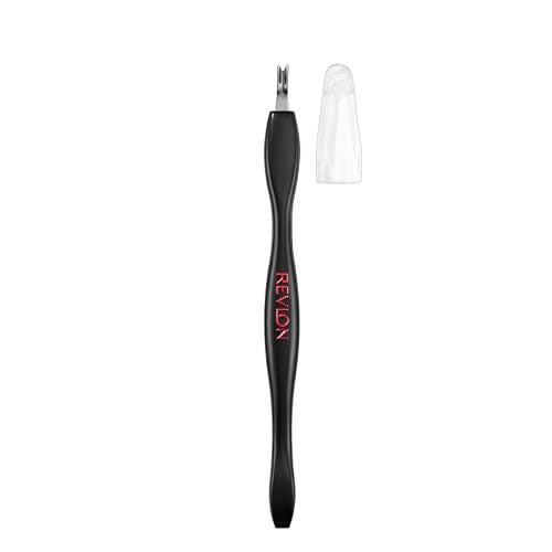 Revlon Cuticle Trimmer With Cap, High Precision V-Tip and Comfortable Grip for Gentle and Easy Trimming, 1 Count