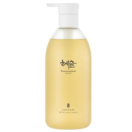 Korean Soybean Shampoo, Hair Loss Relief, Sulfate & Silicone-Free, Deep Scalp Cleanse, Hypoallergenic, 120-Hour Fermented Black Soybean Extract, pH-Balanced, Holiday Gift | 500ml