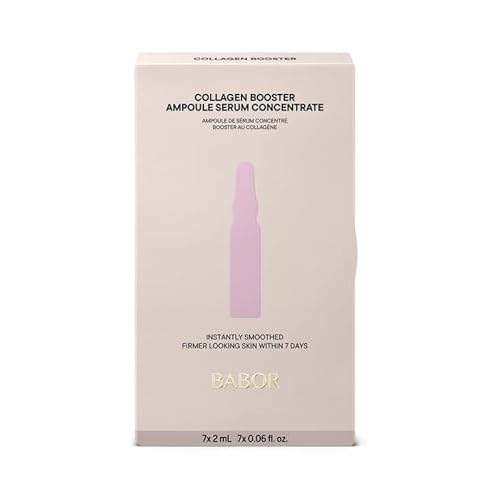 BABOR Collagen Firming Ampoule Concentrate, Collagen Skincare Capsule, Anti Aging Serum, Increase Elasticity, Firming and Lifting 7 Day Treatment