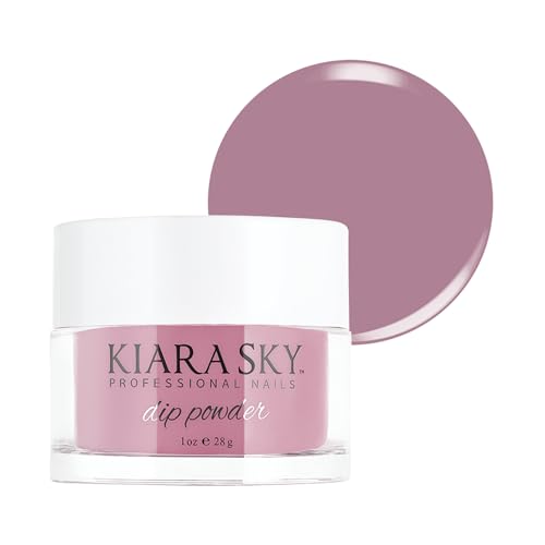 Kiara Sky Dip Powder Purple Tones 1 oz, Mauve a Lil Closer