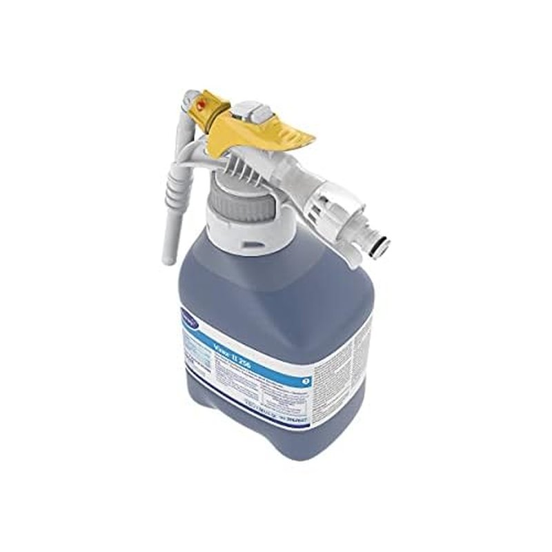 VIREX Diversey II 256 3062637 Liquid Disinfectant Cleaner and Deodorant, Hospital Grade Floor Cleaner with Mint Scent, Ready-to-Dispense (RTD) Concentrate, 1.5-Liter