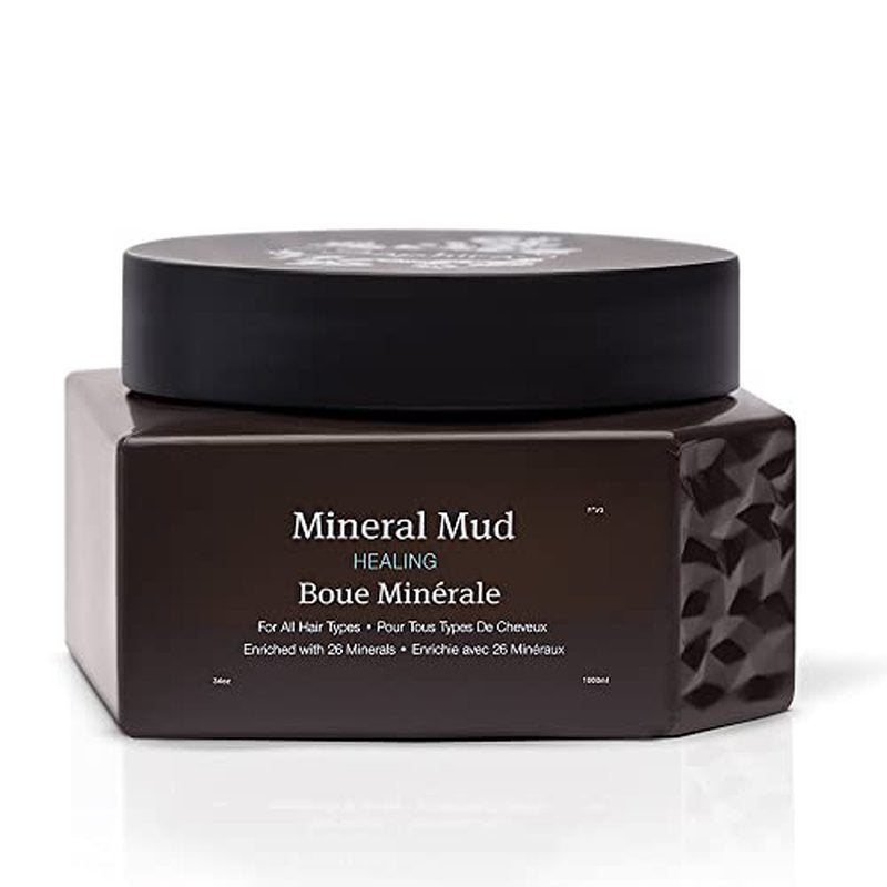 Saphira Mineral Mud Hair Mask, Deep Healing Hair Treatment for Dry, Damaged, Bleached, Color-Treated Hair and Scalp, Sulfate-Free, Paraben-Free, Repairs, Hydrates and Adds Shine, 34 Ounce