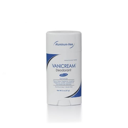 Vanicream Aluminum-Free Gel Deodorant - 2 oz - Unscented Formula for Sensitive Skin