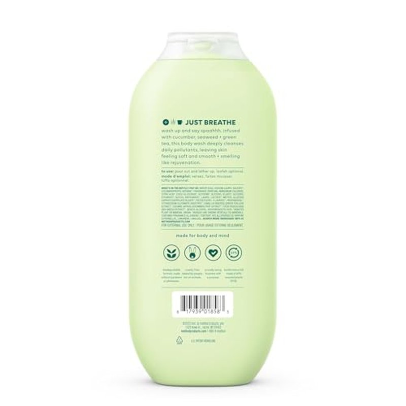 Method Body Wash, Daily Zen, Paraben and Phthalate Free, 18 oz (Pack of 1)