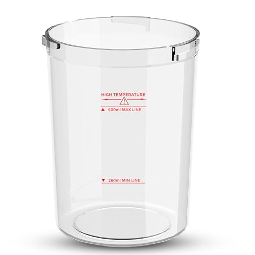 Water Jar for Facial Steamer Professional, Large Capacity Plastic Water Cup for Ozone Facial Steamer Professional Replacement