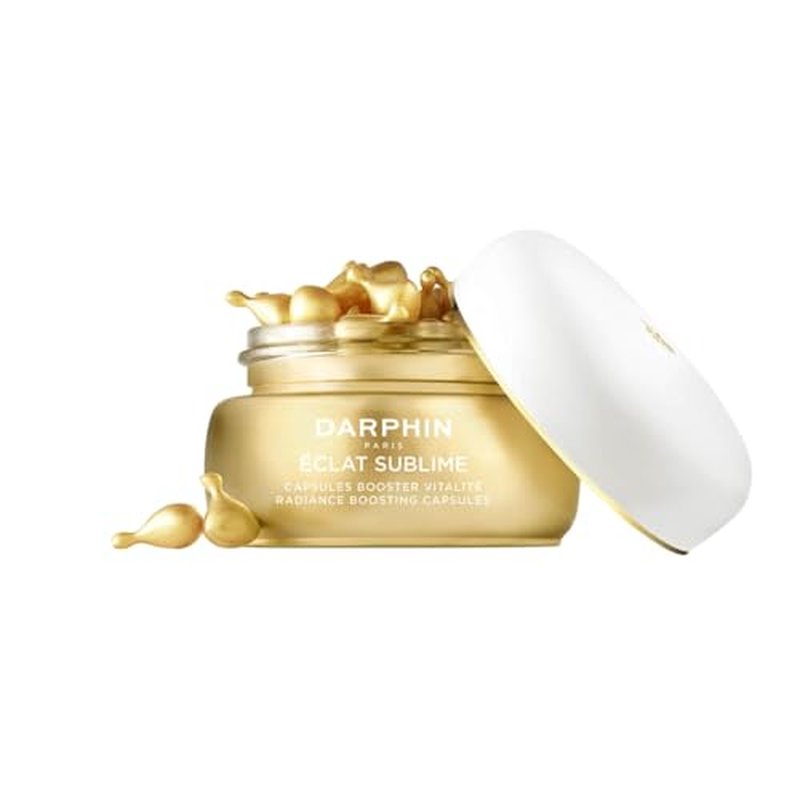 Darphin ?clat Sublime Radiance Boosting Capsules with Pro-Vitamin C & E - 60 Capsules, Gold