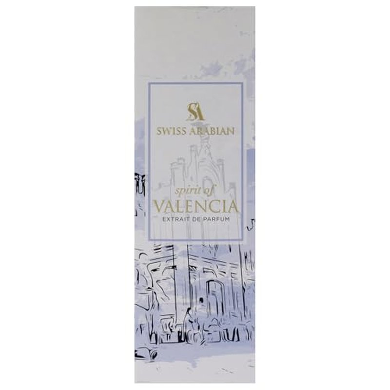 Swiss Arabian Spirit of Valencia - Arabian Perfumes for Women and Men - Long Lasting Extrait de Parfum - Citrus, Floral, Amber Perfume - 3.4 oz