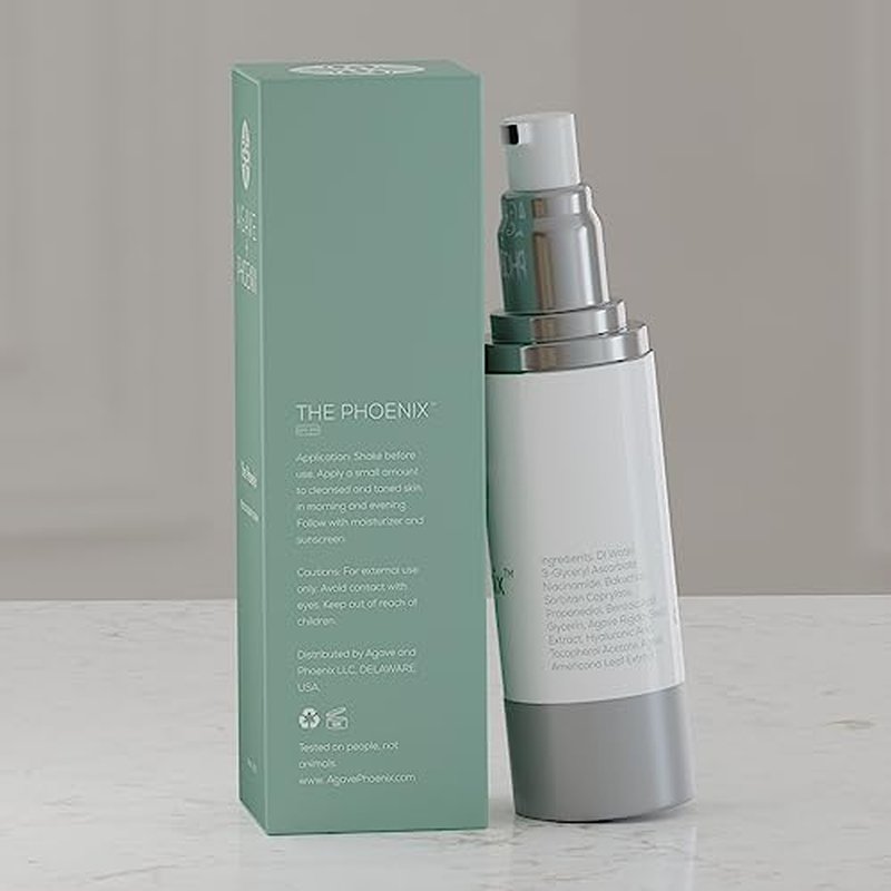 The Phoenix | Women's Day & Night Serum for Sensitive, Dry & Oily Skin, Made with Bakuchiol, Hyaluronic Acid & Natural Ingredients, Anti Aging & Restoring