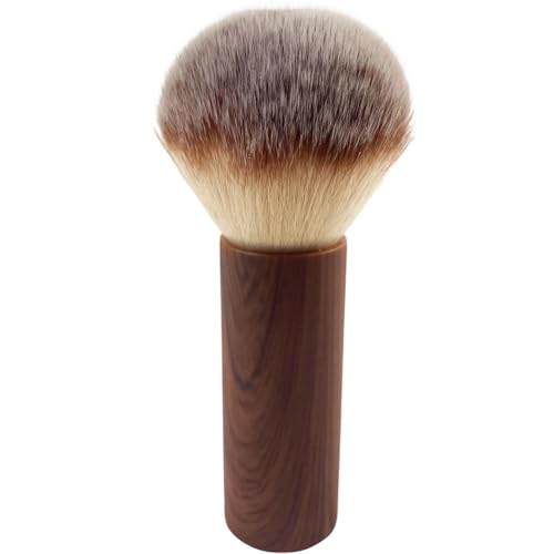 Nail Art Dust Brush Manicure Dust Cleaner, Nail Art Dust Powder Remover Brush Soft Bristle Nail Cleaning Brush Tool (Brown)