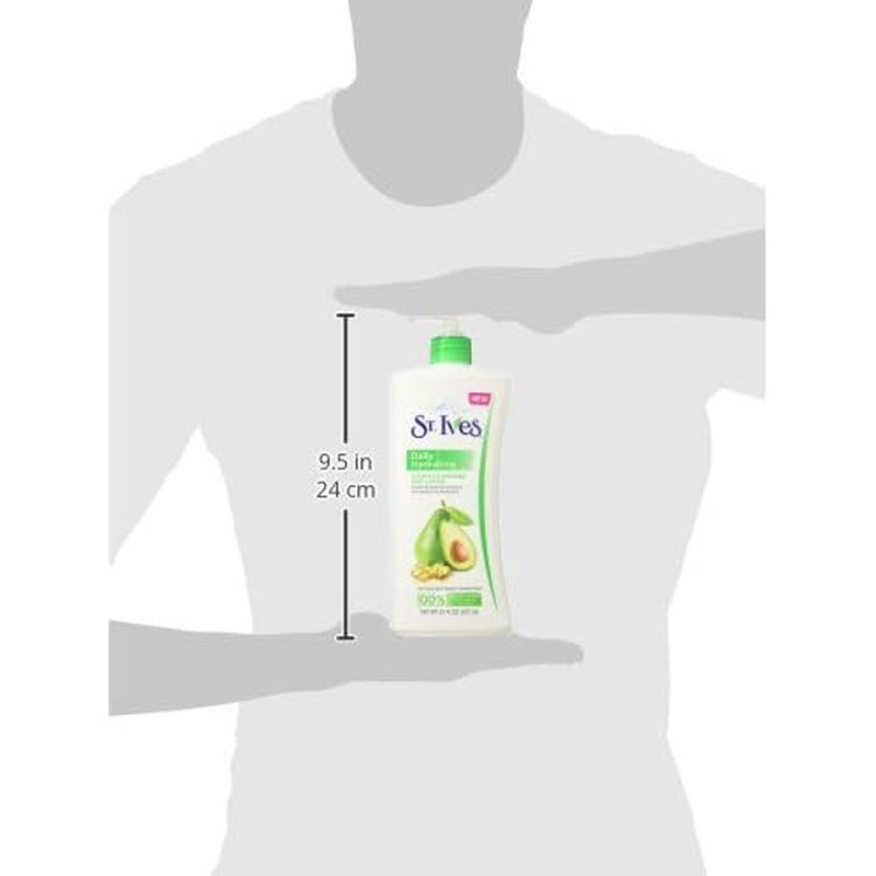 St. Ives Daily Hydrating Body Lotion Vitamin E 21 oz (Pack of 2)
