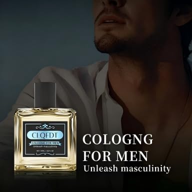 Woody Cologne Perfume for Men - Long Lasting 24H Fresh Spicy Cardamom Amber Scent | Versatile Day to Night Fragrance | 50ml