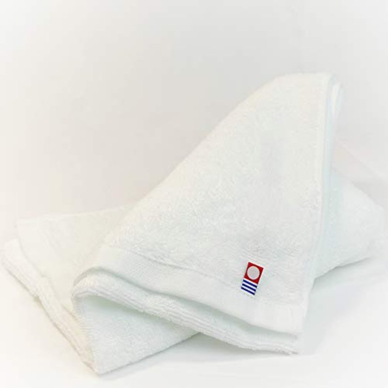 Soft Airy Washcloths 100% Cotton White 13" x 30" Sets of 1, 3, 5 and 10 Towels Made in Imabari Japan (10)