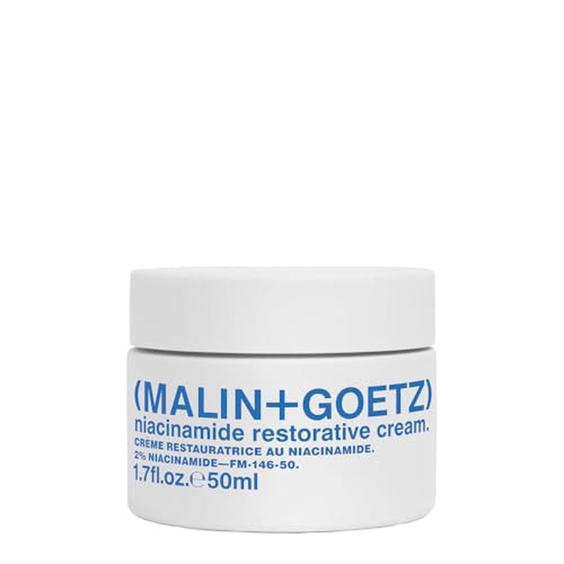 MALIN+GOETZ Niacinamide Restorative Cream | Clinically Proven Multi-Benefit Face Cream | Hydrates, Firms, Evens Skin Tone (1.7oz)