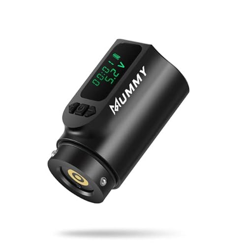 Mummy Anubis Extra Tattoo Machine Pen Battery Pack Power Supply USB-C Port 2000mAh(anubis extra battery)