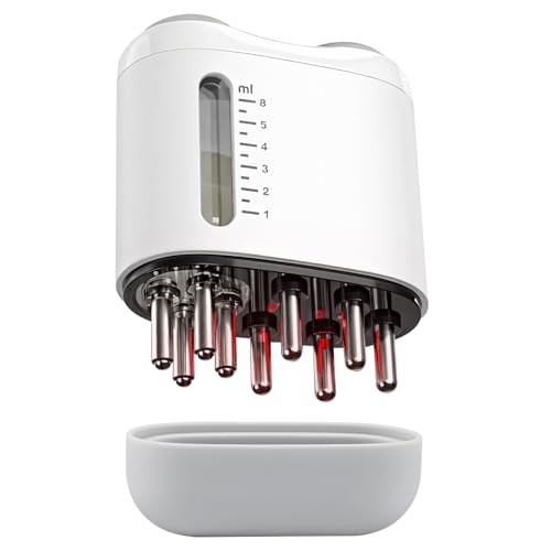 2 in 1 Electric Scalp Massager and Hair Oil Applicator, Hair Massager Scalp Applicator Brush for Hair Growth, Advanced Scalp Care Brush for Hair Oiling