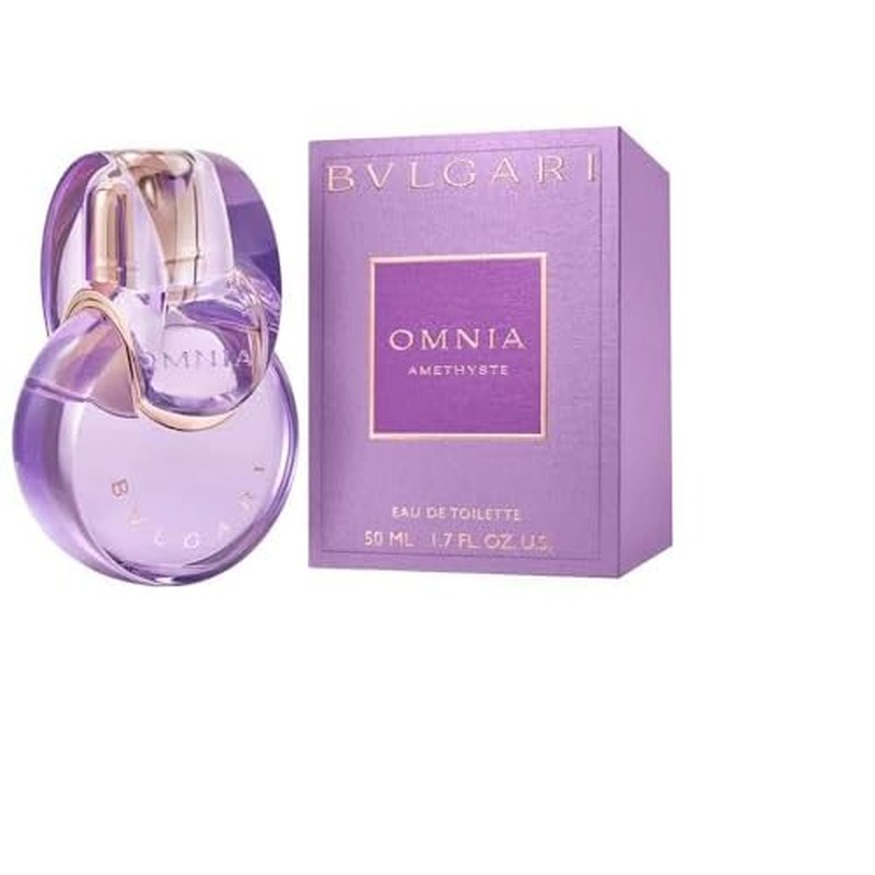 Bvlgari Omnia Amethyst Eau De Toilette EDT Spray 1.7 fl oz (50 ml)